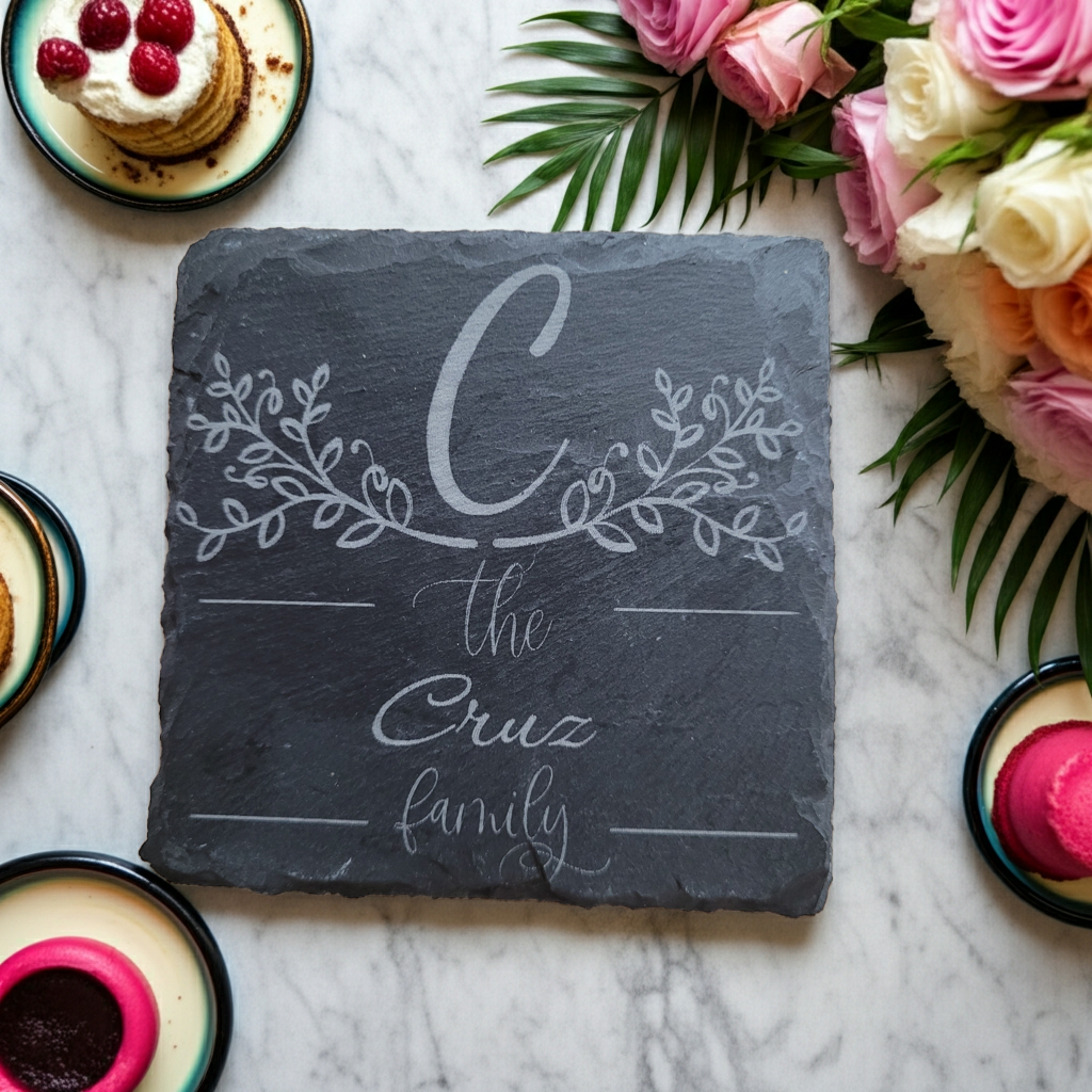 Slate coasters (set of 6)